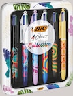 Coffret de 6 stylos bille 4 couleurs décorés - BIC en promo chez Intermarché Super Coffret de 6 stylos bille 4 couleurs décorés - BIC dans le catalogue Intermarché Super