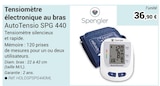 Tensiomètre électronique au bras AutoTensio SPG 440 - Spengler à 36,90 € dans le catalogue Technicien de Santé