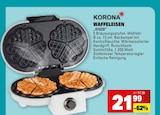 Waffeleisen Angebote von Korona bei Marktkauf Aalen für 21,99 €