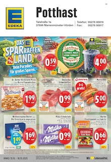 Aktueller EDEKA Prospekt "Aktuelle Angebote" Seite 1 von 24 Seiten für Boffzen