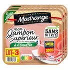 Jambon Supérieur à l'Étouffée - MADRANGE à 8,64 € dans le catalogue Carrefour