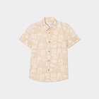 Promo Chemise manches courtes sable garçon à 5,00 € dans le catalogue La Halle à Bron