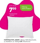 Kopfpolster „HENRI“ von  im aktuellen mömax Prospekt für 7,99 €