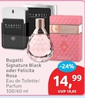 Signature Black von Bugatti für 14,99 € bei budni im Angebot Signature Black von Bugatti im aktuellen budni Prospekt