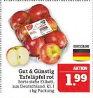 Tafeläpfel rot Angebote von Gut & Günstig bei Marktkauf Görlitz für 1,99 €