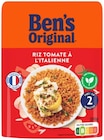 Riz express tomate - BEN'S ORIGINAL - Lidl à Wattrelos Riz express tomate - BEN'S ORIGINAL en promo chez Lidl Wattrelos à 0,53 €