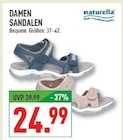 Damen Sandalen Blau bei Marktkauf im Oelde Prospekt für 24,99 €