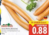 Zarte Wiener Würstchen von Bauern Gut für 0,40 € bei E center im Angebot Zarte Wiener Würstchen von Bauern Gut im aktuellen E center Prospekt
