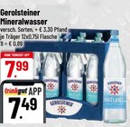 Mineralwasser Angebote von Gerolsteiner bei Trinkgut Rosenheim für 7,49 €
