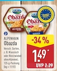 Obazda Klassisch von Alpenhain im aktuellen ALDI Nord Prospekt