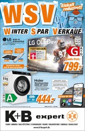 K+B expert Prospekt "WINTER SPAR VERKAUF" für Sulzbach-Rosenberg, 8 Seiten, 01.02.2023 - 11.02.2023 K+B expert Prospekt "WINTER SPAR VERKAUF" für Sulzbach-Rosenberg, 8 Seiten, 01.02.2023 - 11.02.2023
