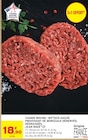 Viande bovine : bifteck haché provenant de morceaux dénervés, dégraissés à Intermarché Super dans Nointot