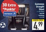 Draught Stout von Guinness im aktuellen EDEKA Prospekt für 4,99 €