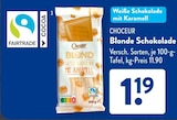 Blonde Schokolade Angebote von CHOCEUR bei ALDI SÜD Bad Kreuznach für 1,19 €