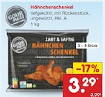 Aktuelles Hähnchenschenkel Angebot bei Netto Marken-Discount in Trier ab 3,29 €