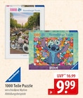 Ravensburger 1000 Teile Puzzle Angebote bei famila Nordost Pinneberg für 9,99 €