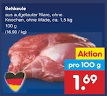 Rehkeule im Netto Marken-Discount Prospekt Rehkeule von im aktuellen Netto Marken-Discount Prospekt für 1,69 €