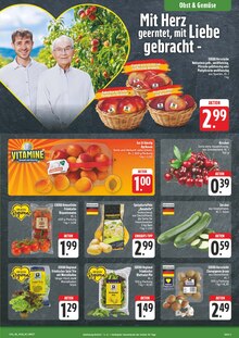 Gemüse im aktuellen EDEKA Prospekt (Würzburg) Gemüse im EDEKA Prospekt "Wir lieben Lebensmittel!" mit 8 Seiten (Würzburg)