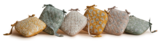 Set de 4 galettes Willy microfibre 4 x 38×38×1.8cm en promo chez Maxi Bazar Aubagne à 9,99 €