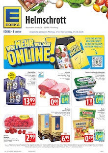 EDEKA Fichtelberg Prospekt der aktuellen Woche, gültig von 27.07.2026 bis 01.08.2026 Aktueller EDEKA Fichtelberg Prospekt "Wir lieben Lebensmittel!" mit 38 Seiten