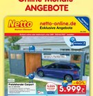 Freistehender Carport im Angebot bei Netto Marken-Discount in Koblenz Freistehender Carport Angebote von Netto bei Netto Marken-Discount Koblenz für 5.999,00 €