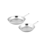 Lot de 2 poêles - CARREFOUR HOME à 24,99 € dans le catalogue Carrefour Market