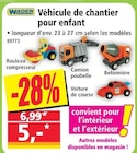Véhicule de chantier pour enfant - WADER en promo chez Norma Strasbourg à 5,00 €