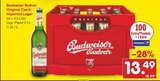 Original Czech Imported Lager von Budweiser Budvar für 13,49 € bei Netto Marken-Discount im Angebot Original Czech Imported Lager von Budweiser Budvar im aktuellen Netto Marken-Discount Prospekt