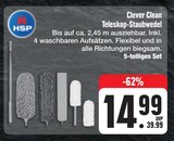 Clever Clean Teleskop-Staubwedel Angebote von HSP bei E center Jena für 14,99 €