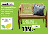 Gartenbank William im Angebot bei Zurbrüggen in Witten Gartenbank William Angebote von ambia bei Zurbrüggen Witten für 119,00 €