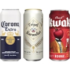 SUR TOUTES - LES CANETTES 50CL KWAK, TRIPEL KARMELIET ET CORONA EXTRA en promo chez Carrefour SUR TOUTES - LES CANETTES 50CL KWAK, TRIPEL KARMELIET ET CORONA EXTRA dans le catalogue Carrefour