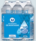 Eau de Source de Montagne - U en promo chez Super U Montpellier à 3,39 €