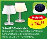 Solar-LED-Tischleuchte bei ROLLER im Hohenkirchen Prospekt für 14,99 €