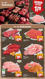 Hackfleisch im REWE Prospekt in Hamburg Aktueller REWE Prospekt mit Hackfleisch, "Dein Markt", Seite 8