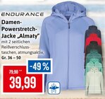 Damen-Powerstretch-Jacke "Almaty" im Angebot bei Kaufhaus Stolz in Bremerhaven Damen-Powerstretch-Jacke "Almaty" Angebote von ENDURANCE bei Kaufhaus Stolz Bremerhaven für 39,99 €