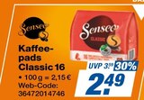 Kaffeepads Classic 16 von Senseo im aktuellen expert TeVi Prospekt