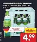 natürliches Heilwasser Angebote von Hirschquelle bei Netto Marken-Discount Singen für 4,99 €