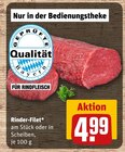 Aktuelles Rinder-Filet Angebot bei REWE in München ab 4,99 €