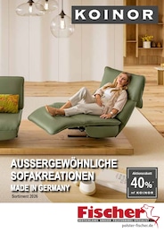 Polstermöbel Fischer Prospekt für Mühlhausen: "Koinor", 24 Seiten, 26.08.2026 - 02.09.2026