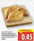 Toscana-Brötchen Angebote von Gut&Günstig bei E center Falkensee für 0,45 €