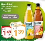 Aktuelles Saft Angebot bei GLOBUS in Duisburg ab 1,39 €