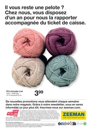Prix et réduction Loisirs Créatifs dans le prospectus Zeeman en cours Offre Loisirs Créatifs dans le catalogue Zeeman du moment à la page 13