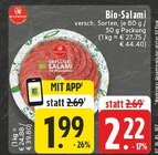 Bio-Salami Angebote von Wiltmann bei E center Düren für 1,99 €