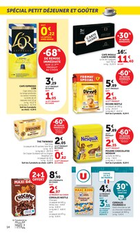 Promotion Carte Noire dans le prospectus Hyper U, valable du 18/08/2026 au 30/08/2026 Promo Carte Noire dans le catalogue Hyper U du moment à la page 14
