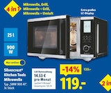 Kitchen Tools Mikrowelle Angebote von Silvercrest bei Lidl Oranienburg für 119,00 €