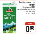 Haltbare Bergbauern Milch im aktuellen Prospekt bei nah und gut in Niederlauer