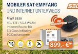 MOBILER SAT-EMPFANG UND INTERNET UNTERWEGS MWR 5550 bei Bosch Car Service im Prospekt "" für 899,00 €