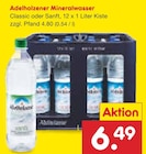 Mineralwasser Classic von Adelholzener im aktuellen Netto Marken-Discount Prospekt für 6,49 €