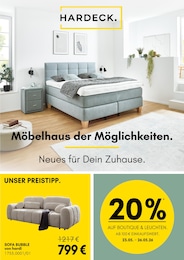HARDECK Prospekt für Wallenhorst: "Neues für dein Zuhause", 1 Seite, 18.05.2026 - 31.05.2026