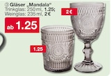 Gläser 'Mandala' Angebote bei Woolworth Baden-Baden für 1,25 €